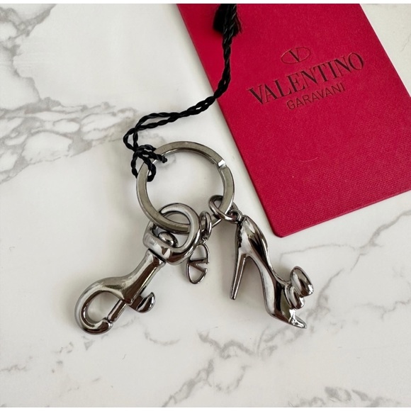Valentino Garavani High Heel Shoe Bag Charm/Keychain - Picture 11 of 11
